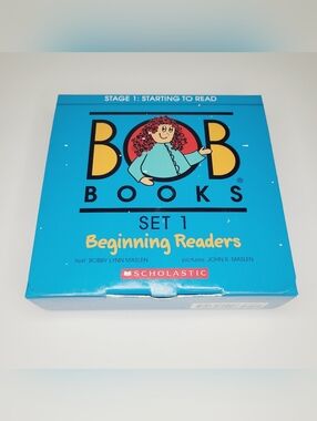 Bob Books, Set 1: Beginning Readers Paperback By Bobby Lynn Maslen Excellent